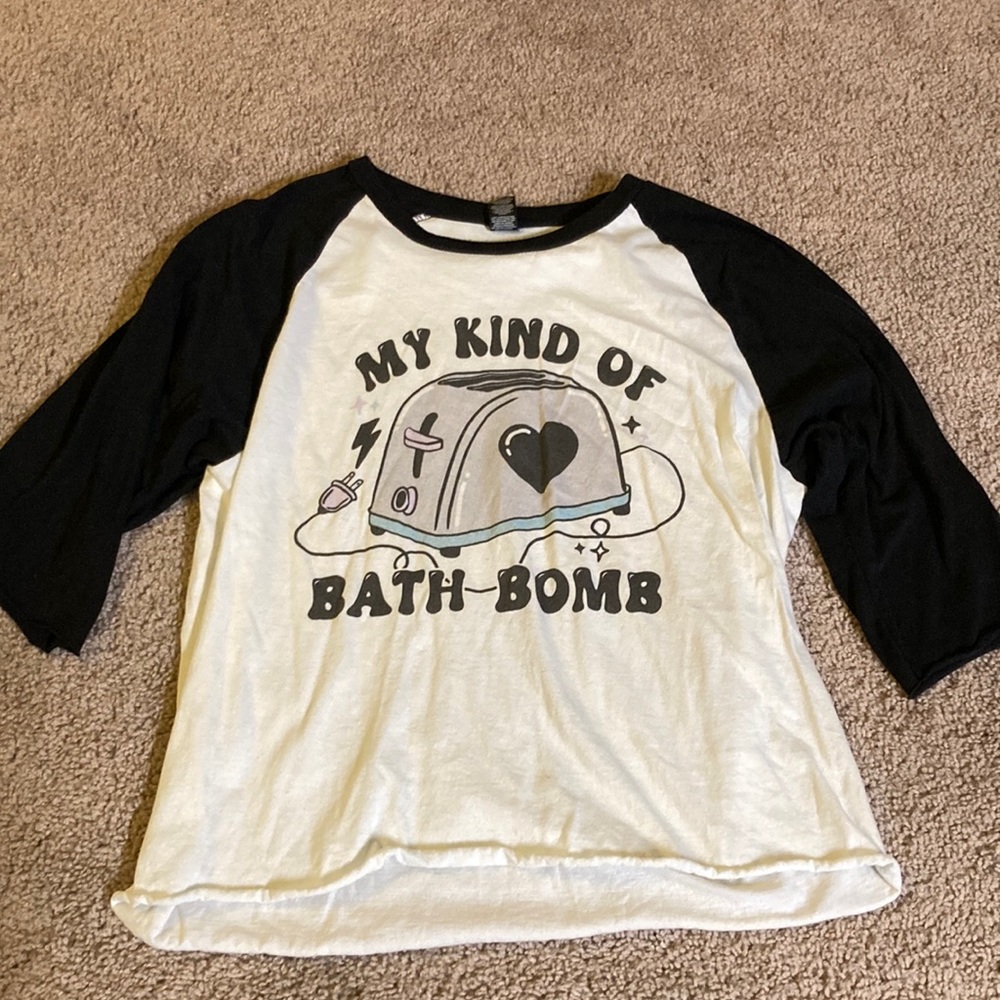 Snarky baseball tee